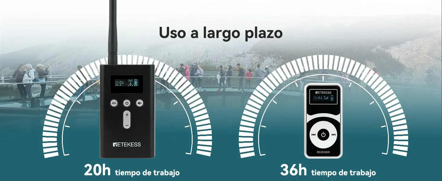 T130P batería de larga duración