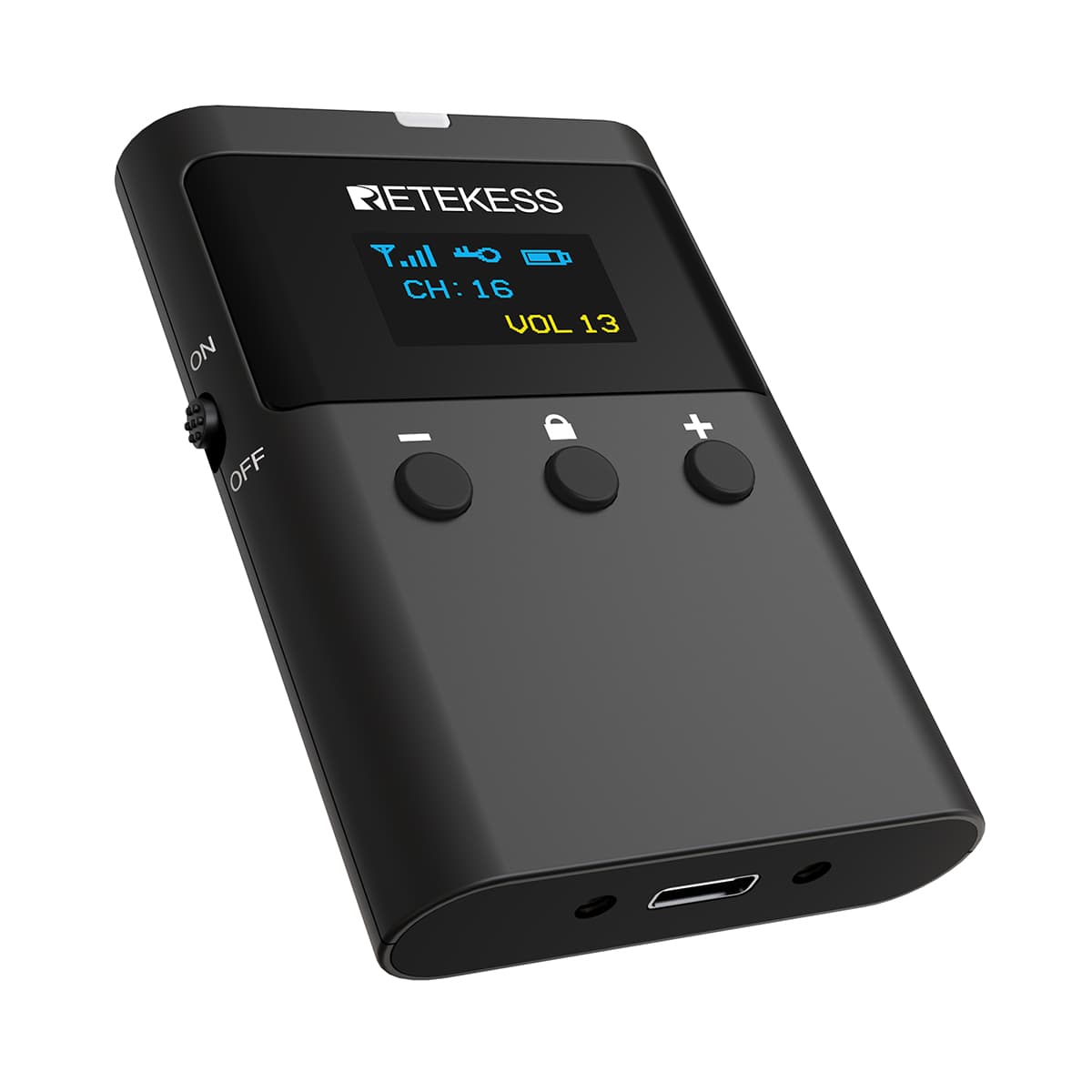 Retekess TT127 Sistema de Radioguía Receptor con Auricular