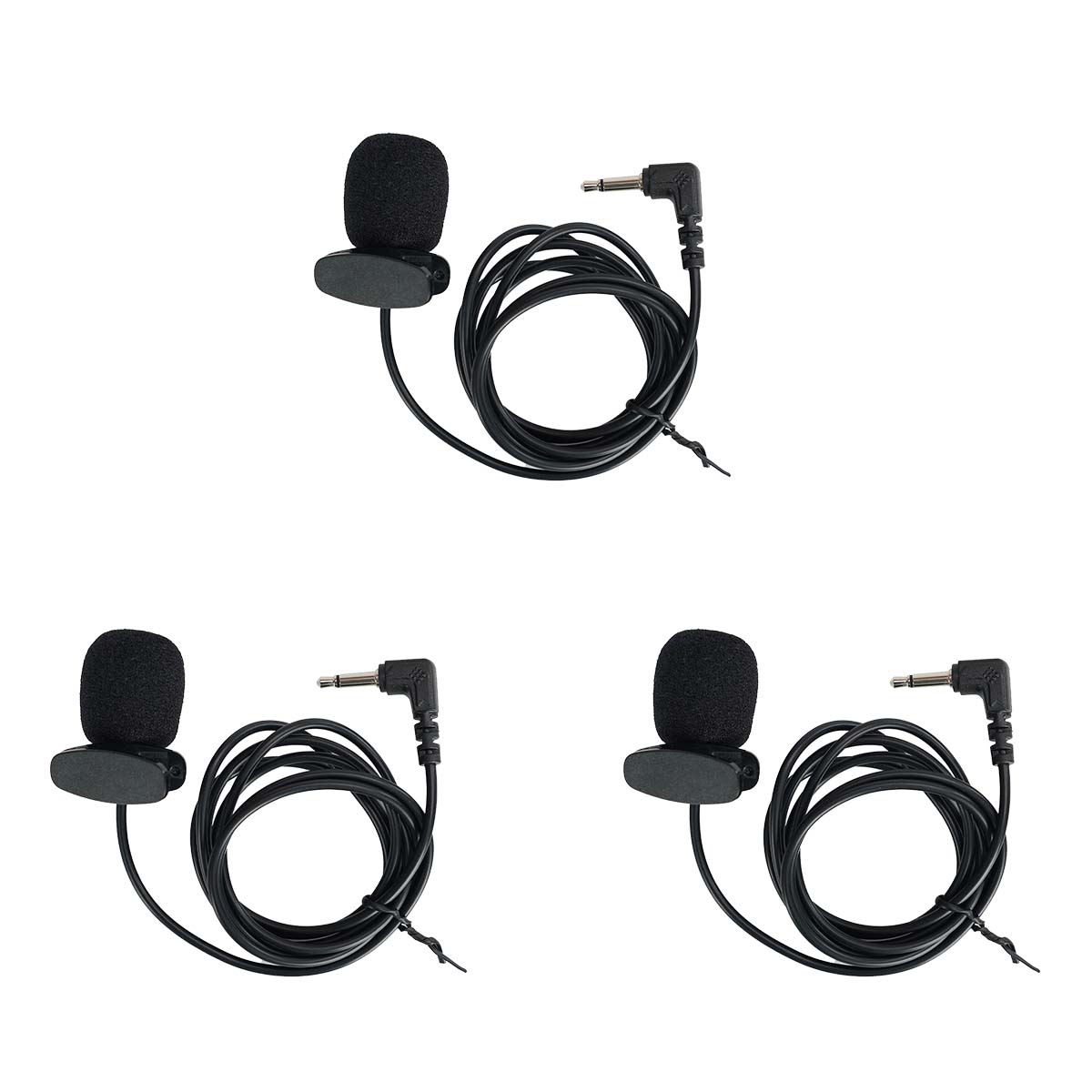 Retekess - Micrófono de solapa con clip portátil, conector de 3,5 mm para sistema de guía turístico