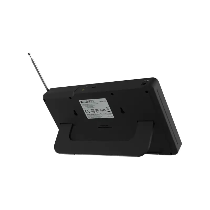 Retekess Sistema de llamada de enfermera TH107 Receptor host de buscapersonas para cuidadores con botón de llamada de dos teclas TH008 resistente al agua IP67 para hospitales, clínicas y residencias de ancianos