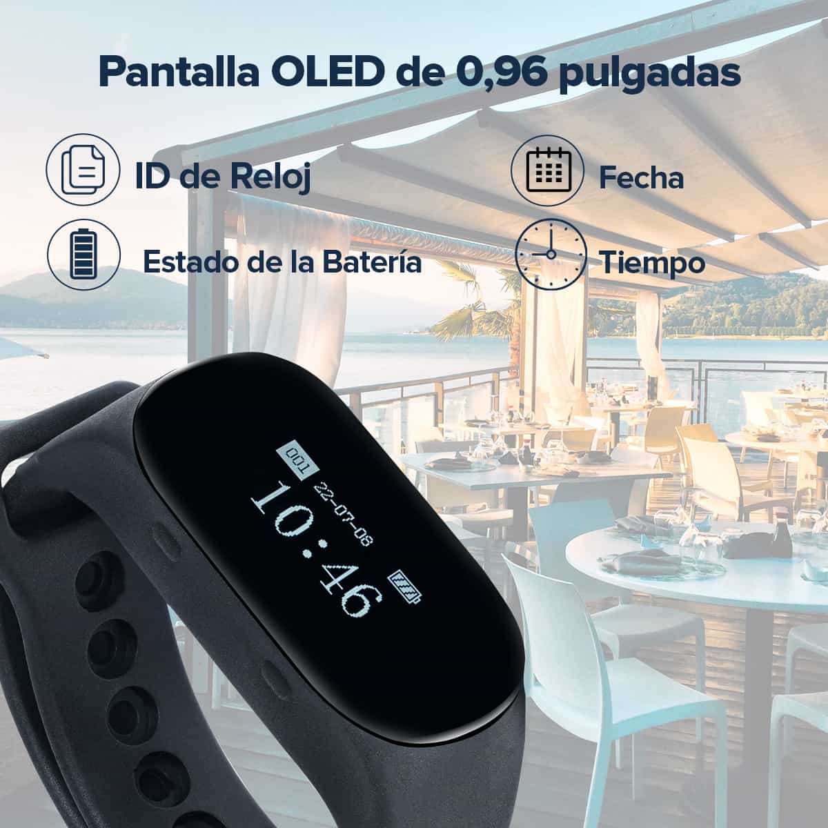 Retekess TD112 Notificación Reloj Opinión del Cliente Comentario Versión para Restaurante, Hotel, Negocio