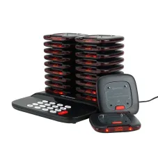Retekess TD183 Avisadores de Clientes de Largo Alcance Buscapersonas Restaurante Carga Dual