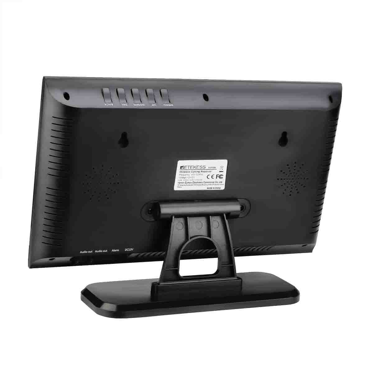 Retekess TD105 RF Sistema de Llamadas Inalámbrico Receptor de Host de Pantalla