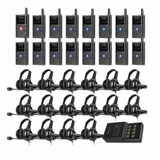 TT126 TT034 Sistema de guía turístico bidireccional Fábrica de auriculares profesionales con reducción de ruido Soluciones de auriculares para giras