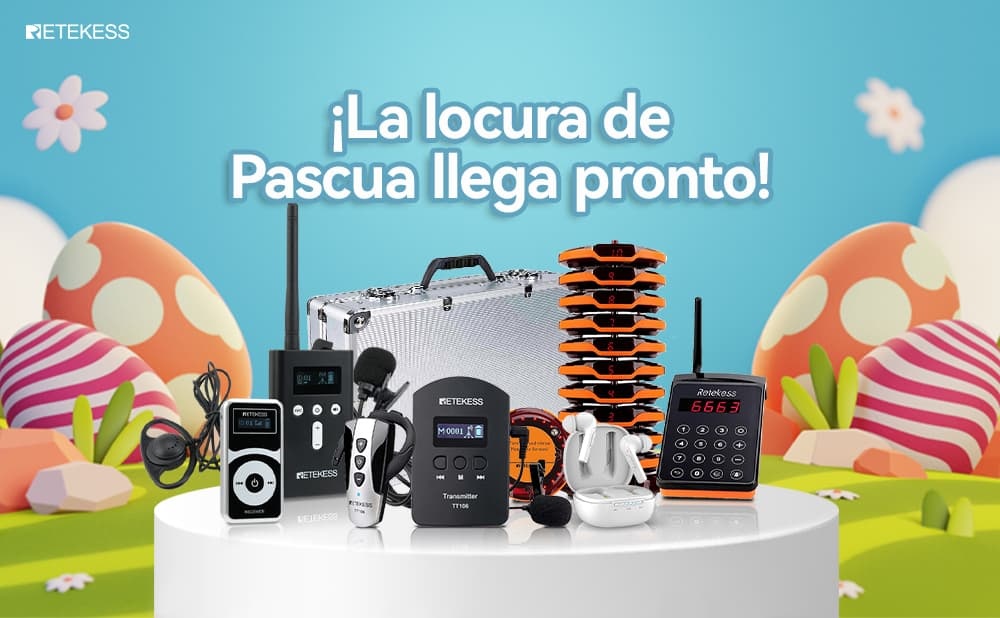 Avance de Productos de Pascua: ¡Nuevos y Emocionantes Productos para su Guía Turístico, Localizador Inalámbrico y Más!