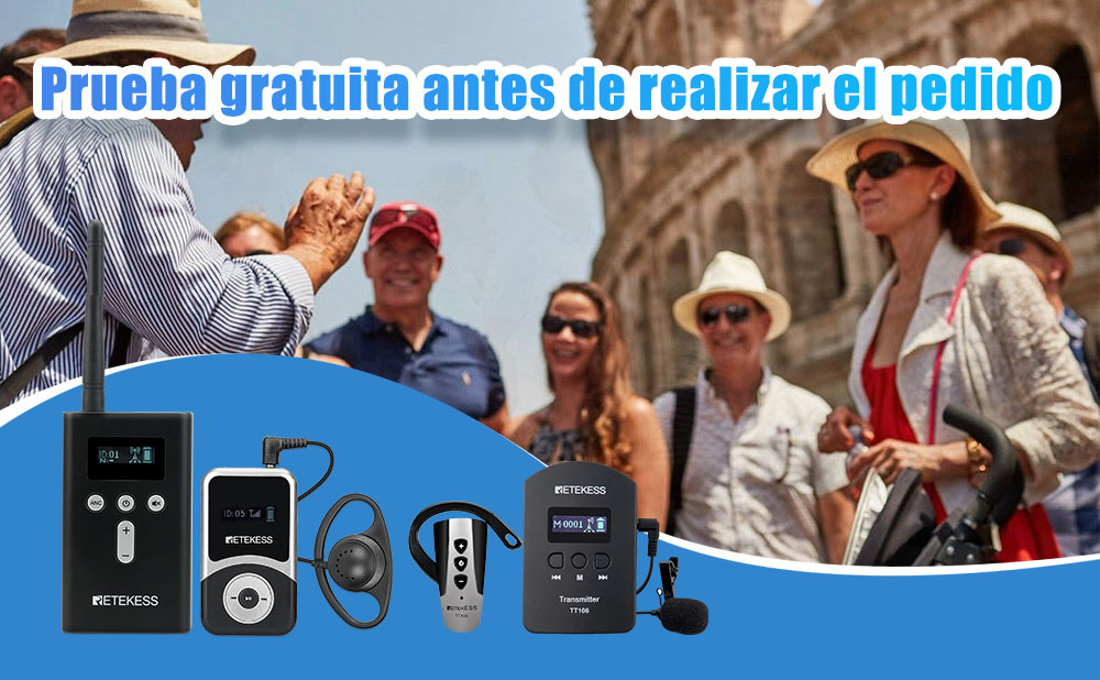 Mejore su Experiencia Turística con Los Sistemas de Guía Turística Retekess: ¡Prueba Gratuita Disponible Antes de Realizar su Pedido!
