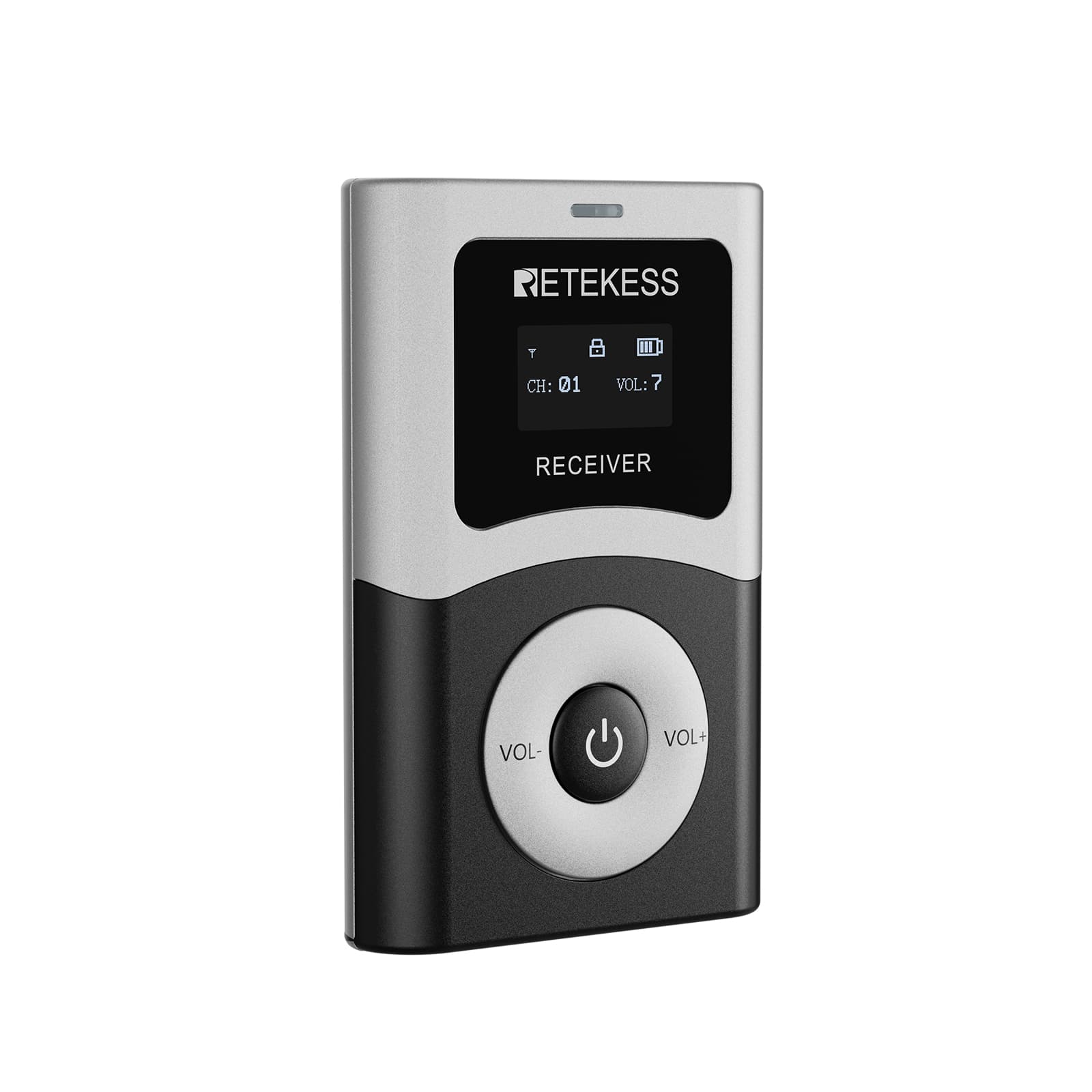 T131U Receptor Inalámbrico para Guías Turísticos con Cancelación de Ruido para Guías Turísticos e Iglesias