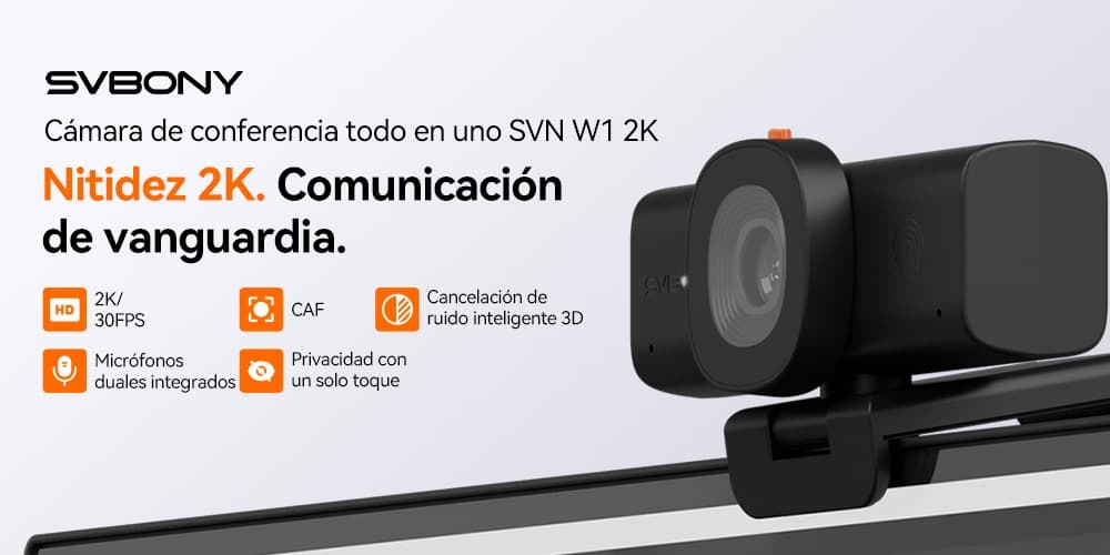 Por Qué Elegir la Cámara para Conferencias Todo en Uno SVN W1