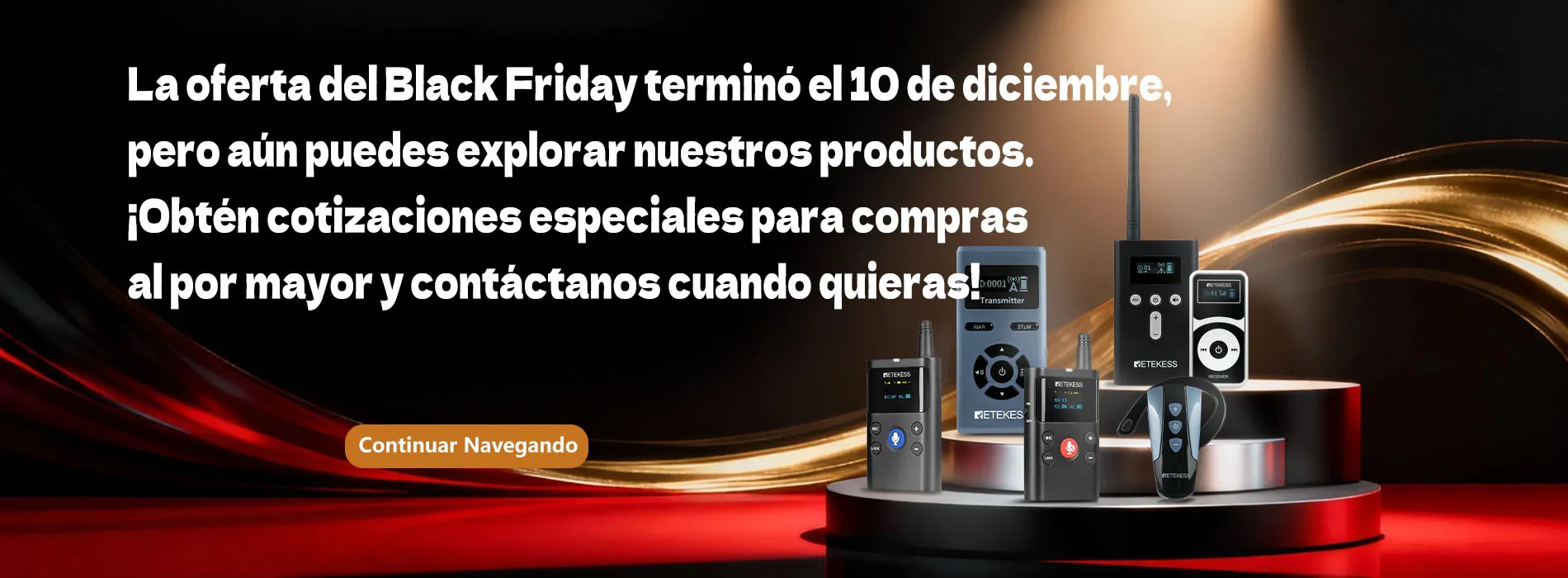 Retekess Black Friday Cyber Monday Sale