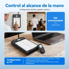 TD037 TD114 Transmisor de Cocina Buscapersonas, Transmisor para Camareros, Sistema de Buscapersonas para Camareras de Restaurante, Sistema de Buscapersonas para Cocinas Comerciales