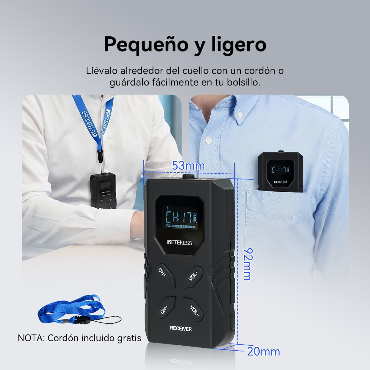 Portátil y ligero