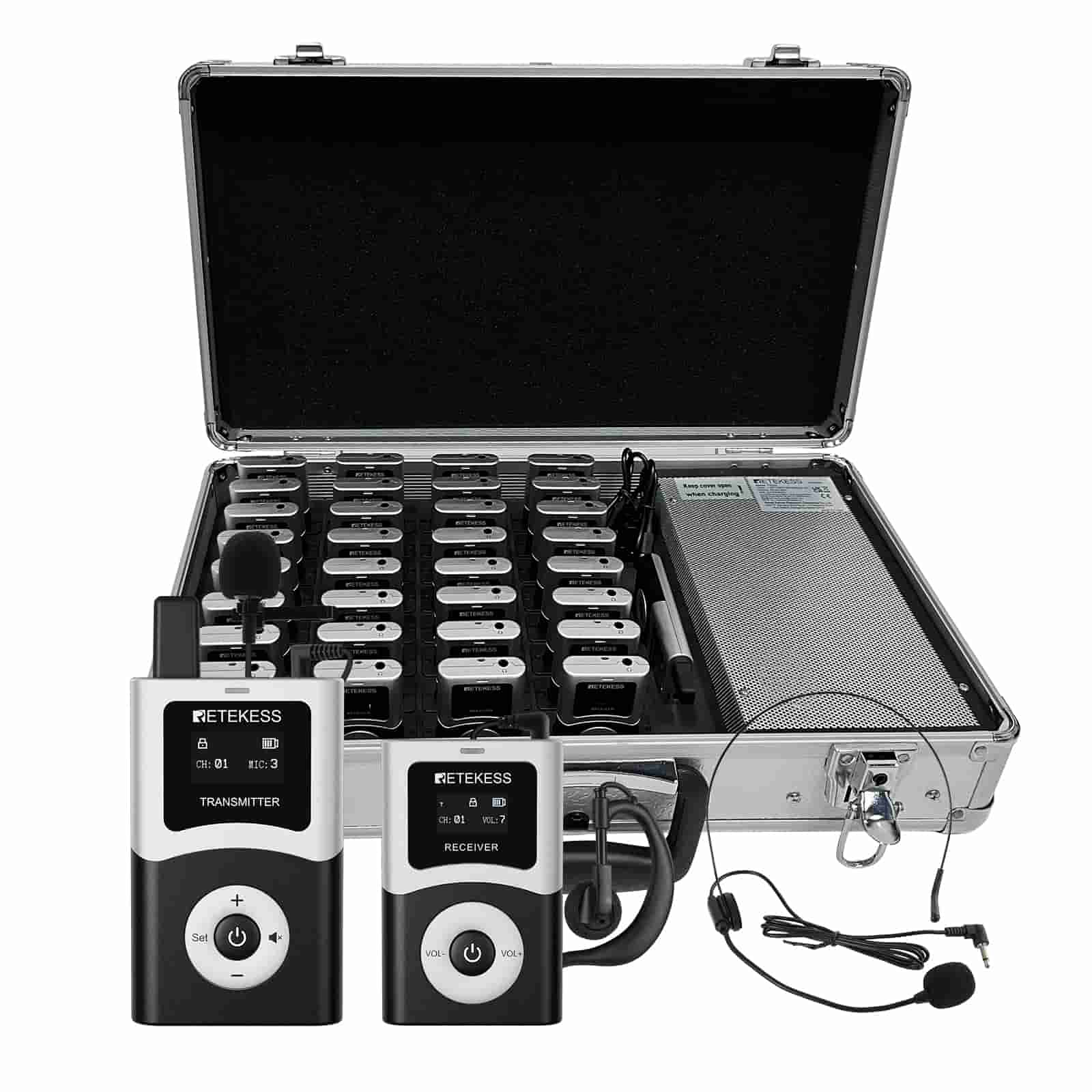 T130U Sistema de gu&iacute;a tur&iacute;stica digital UHF