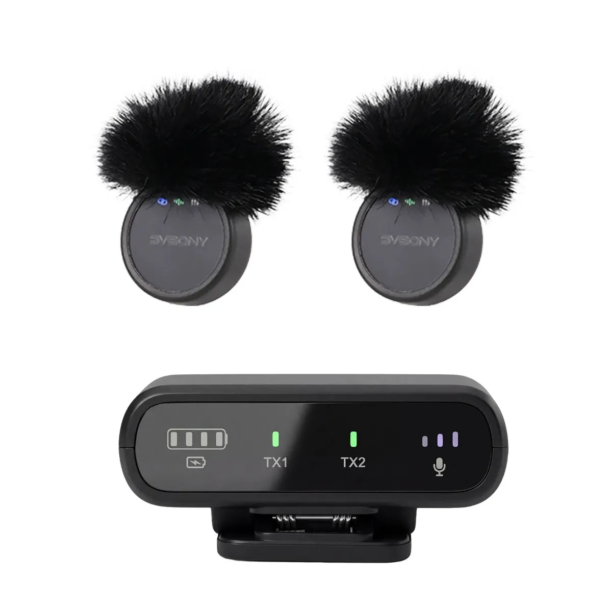 Micrófono inalámbrico mini para cámara / Sistema de guía turístico compatible con TA003, T130U, T130P, TT126, TT129 y TC202.