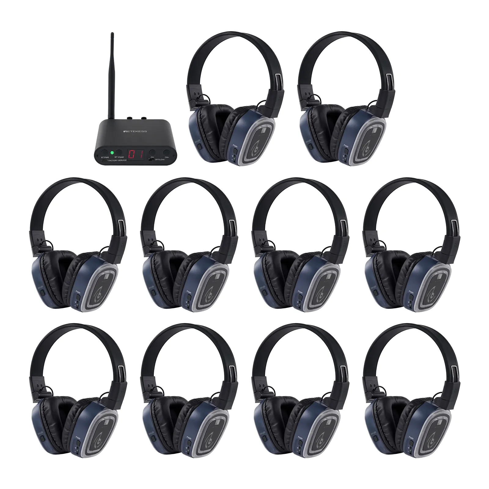 Silent Disco Headphone Set