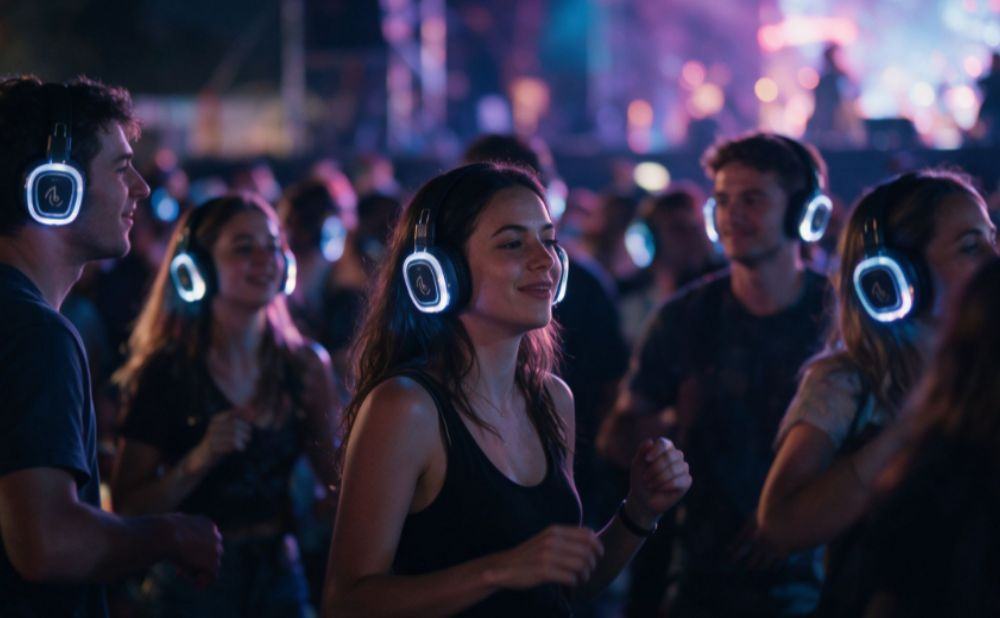 Discoteca silenciosa: Cómo los silent raves solucionan el aislamiento y potencian la experiencia inmersiva