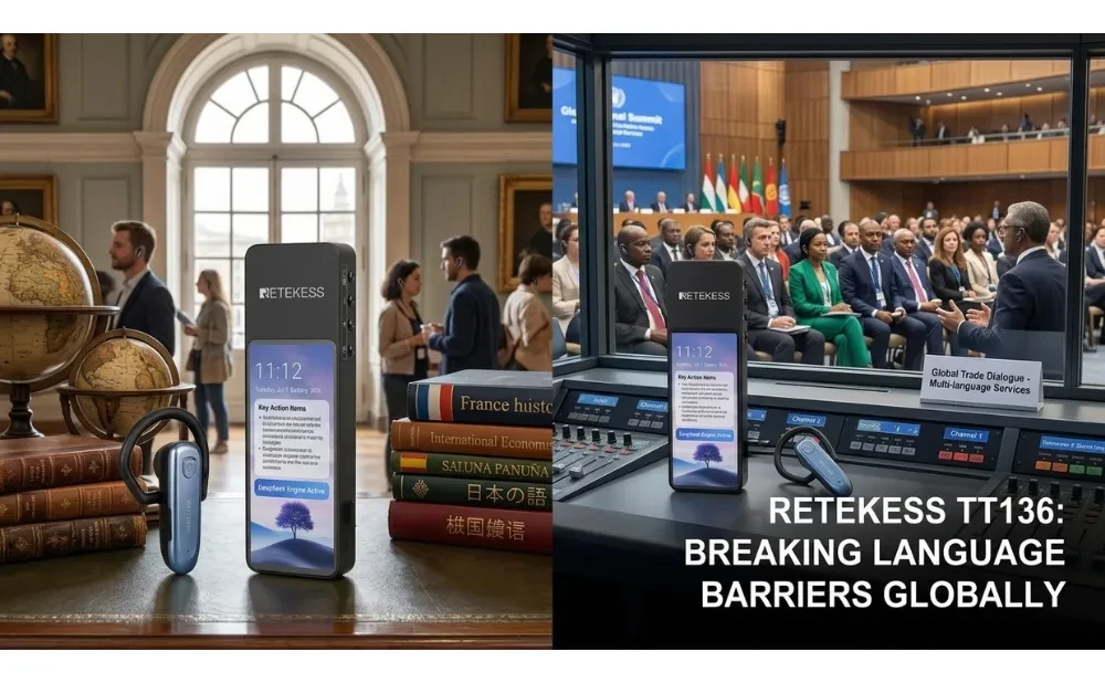 Más allá de la traducción: cómo el Retekess TT136 redefine la comunicación de grupos para 2026