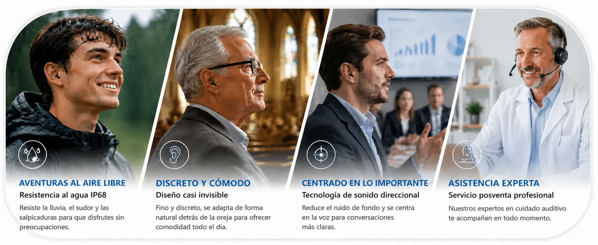Audífono Inteligente RIC con Bluetooth TE105 – Preguntas Frecuentes